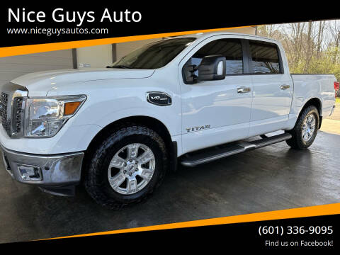 2017 Nissan Titan for sale at Nice Guys Auto in Hattiesburg MS