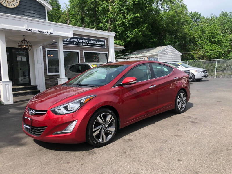 2014 Hyundai Elantra for sale at Ocean State Auto Sales in Johnston RI