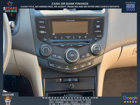 2003 Honda Accord EX V-6