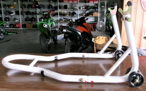 2023 Parts Unlimited PSR Econo Spool Bike Stand for sale at Cycle M in Machesney Park IL