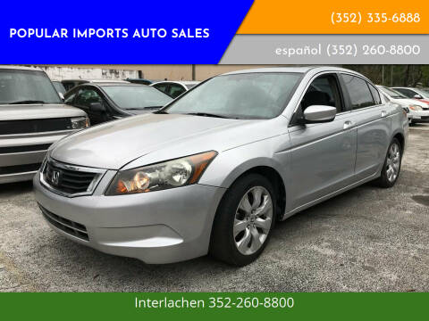 2009 Honda Accord for sale at Popular Imports Auto Sales - Popular Imports-InterLachen in Interlachehen FL