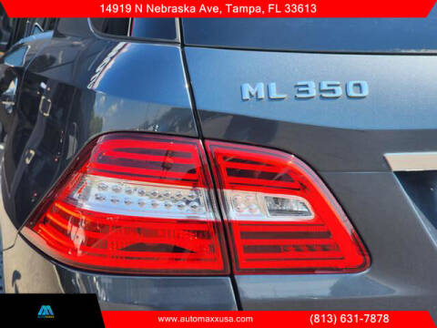 2014 Mercedes-Benz M-Class for sale at Automaxx in Tampa FL