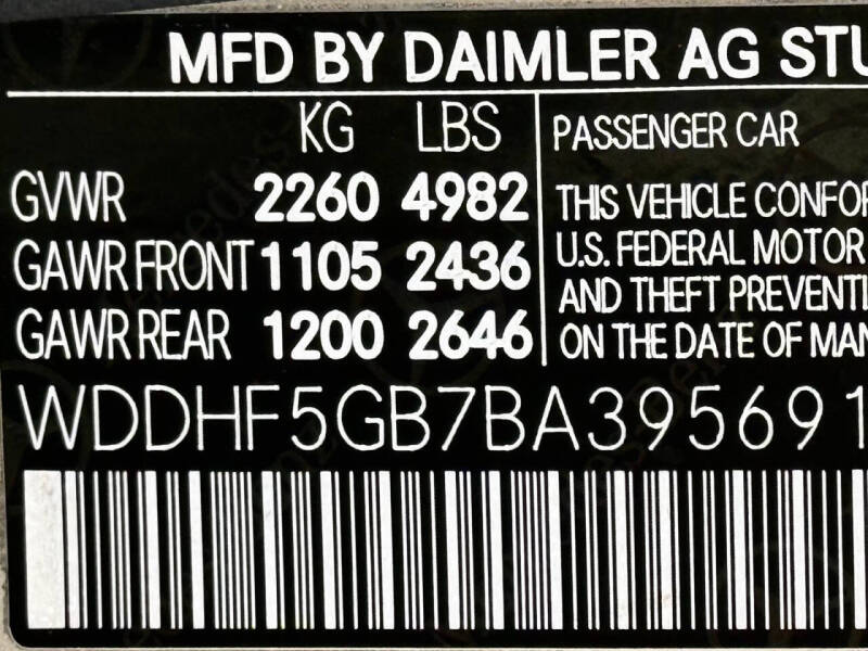 2011 Mercedes-Benz E-Class