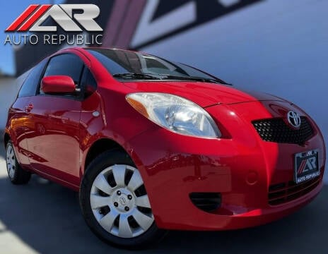 2008 Toyota Yaris for sale at Auto Republic Cypress in Cypress CA