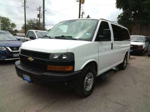 2019 Chevrolet Express for sale at MOBILEASE AUTO SALES in Houston TX