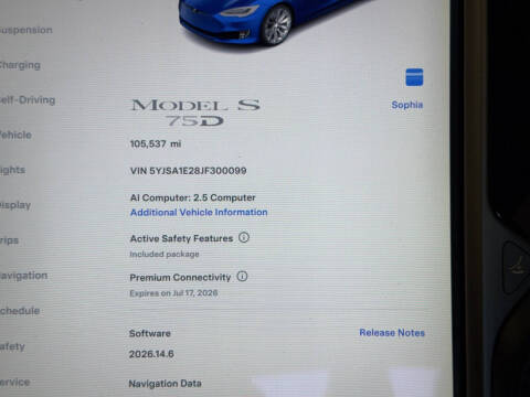 2018 Tesla Model S 75D