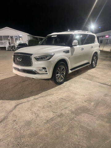 2018 Infiniti QX80 for sale at Gralin Hampton Auto Sales in Summerville SC