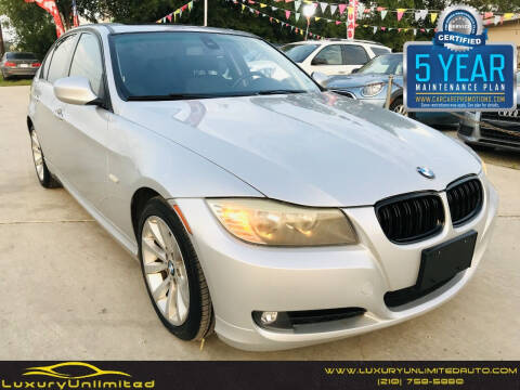 2011 BMW 3 Series for sale at LUXURY UNLIMITED AUTO SALES in San Antonio TX