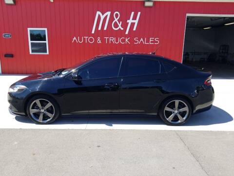2015 Dodge Dart for sale at M & H Auto & Truck Sales Inc. in Marion IN