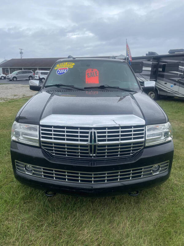 Used 2014 Lincoln Navigator Base with VIN 5LMJJ2J57EEL04601 for sale in Daleville, IN