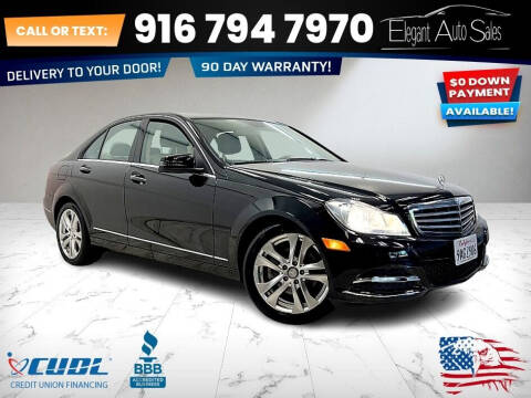 2013 Mercedes-Benz C-Class for sale at Elegant Auto Sales in Rancho Cordova CA