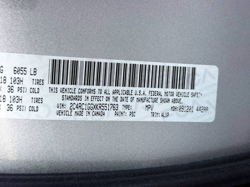 2019 Chrysler Pacifica