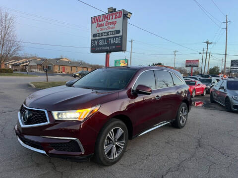 2018 Acura MDX for sale at Unlimited Auto Group in West Chester OH