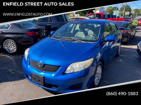 2009 Toyota Corolla for sale at ENFIELD STREET AUTO SALES in Enfield CT