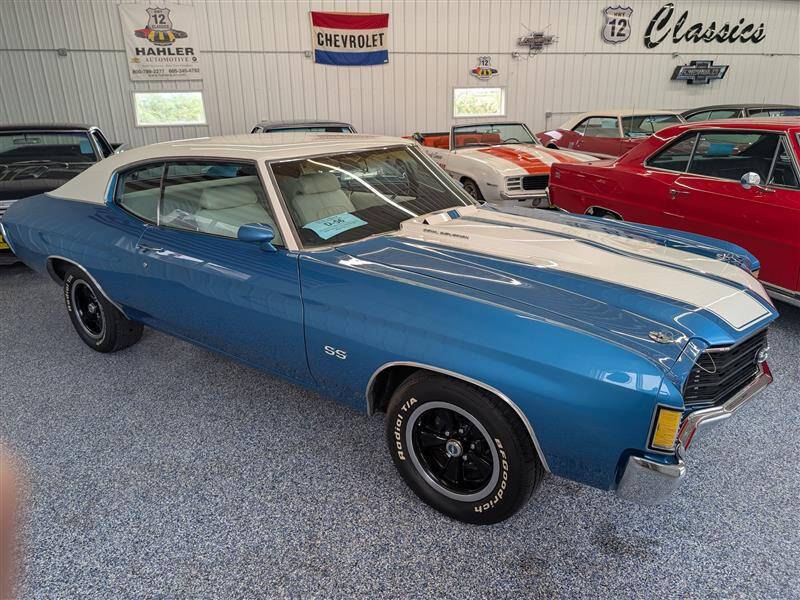 Blue 1972 Chevrolet Chevelle 1