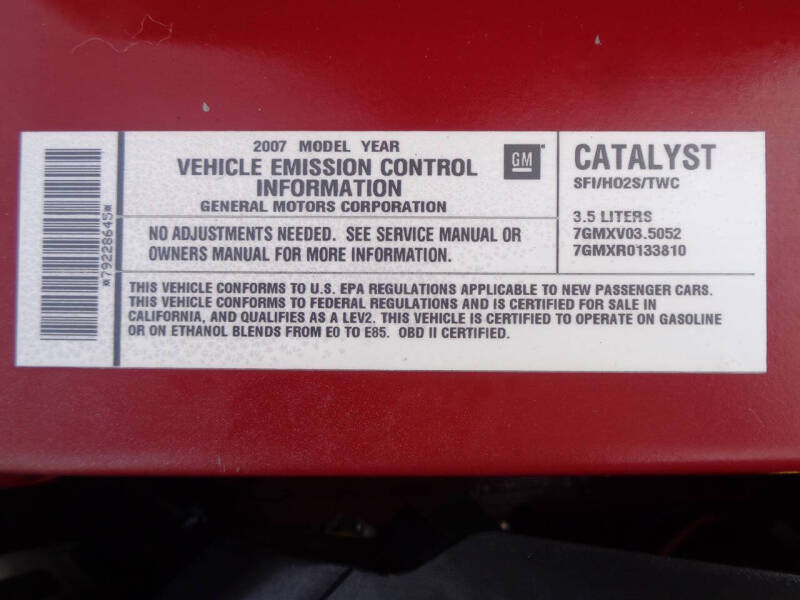 2007 Chevrolet Monte Carlo LS