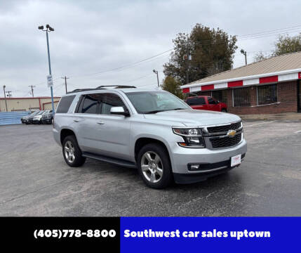 2018 Chevrolet Tahoe for sale at Southwest Car Sales Uptown in Oklahoma City OK