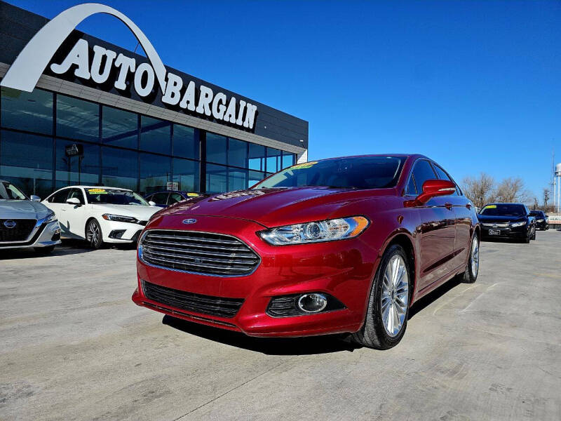 2016 Ford Fusion for sale at AUTO BARGAIN, INC in Oklahoma City OK