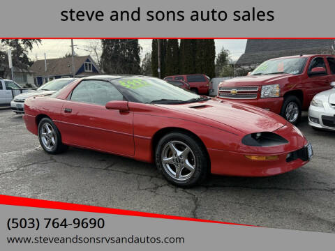 1995 Chevrolet Camaro for sale at steve and sons auto sales - Steve & Sons Auto Sales 2 in Portland OR