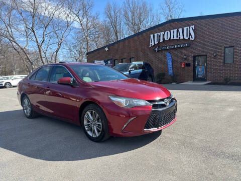 2017 Toyota Camry for sale at Autohaus of Greensboro in Greensboro NC