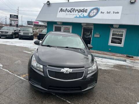 2014 Chevrolet Cruze for sale at Autostrade in Indianapolis IN