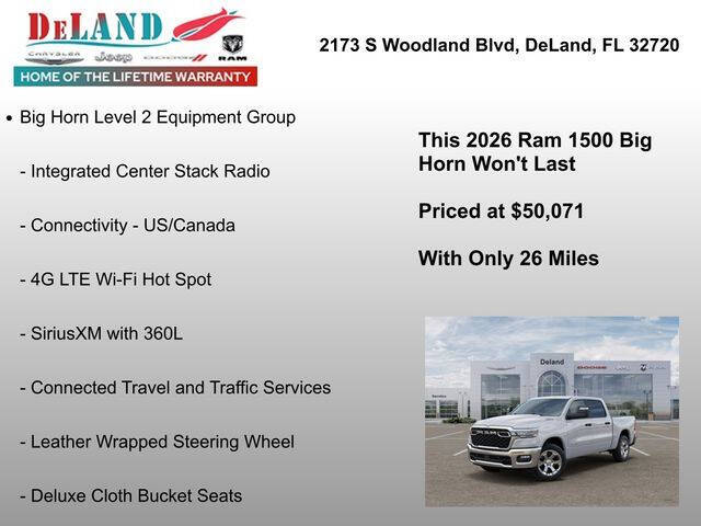 2026 RAM 1500