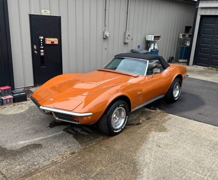 1972 Chevrolet Corvette for sale at CLASSIC GAS & AUTO in Cleves OH