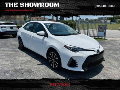 2019 Toyota Corolla for sale at THE SHOWROOM in Miami FL