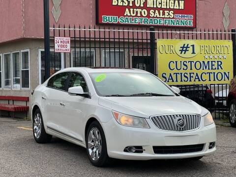 2010 Buick LaCrosse for sale at Best of Michigan Auto Sales in Detroit MI