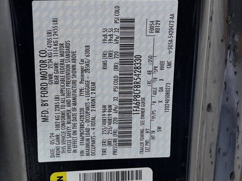 2024 Ford Mustang GT Premium