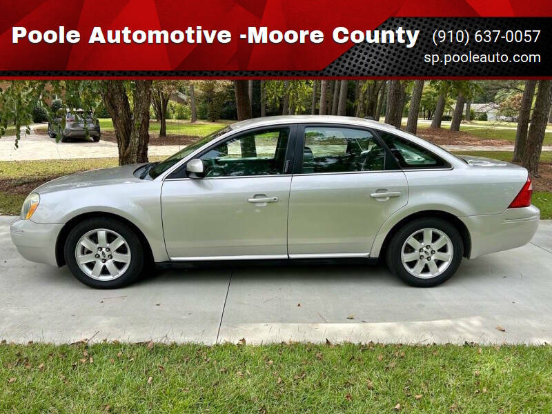 2007 Ford Five Hundred for sale at Poole Automotive -Moore County in Aberdeen NC