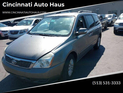 2012 Kia Sedona for sale at Cincinnati Auto Haus in Cincinnati OH
