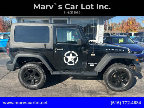 2008 Jeep Wrangler for sale at Marv`s Car Lot Inc. in Zeeland MI