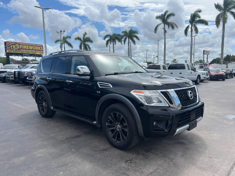 2017 Nissan Armada for sale at National Car Store in West Palm Beach FL