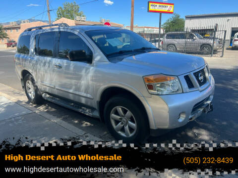 2015 Nissan Armada for sale at High Desert Auto Wholesale in Albuquerque NM