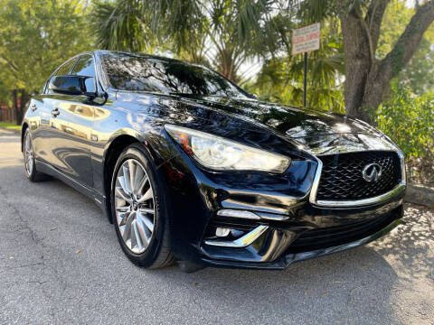 2018 Infiniti Q50 for sale at HIGH PERFORMANCE MOTORS in Hollywood FL