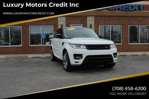 2014 Land Rover Range Rover Sport for sale at Luxury Motors Credit Inc in Bridgeview IL