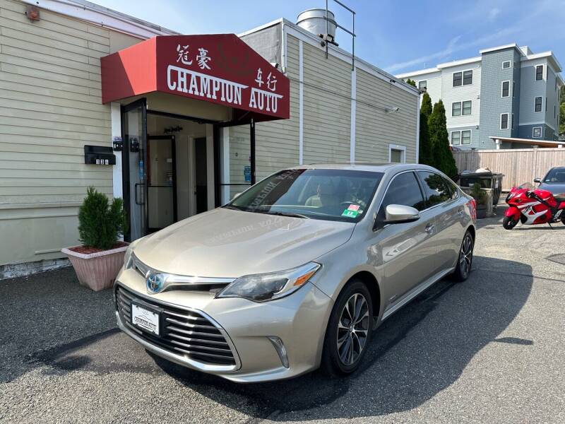 2016 Toyota Avalon Hybrid for sale at Champion Auto LLC in Quincy MA