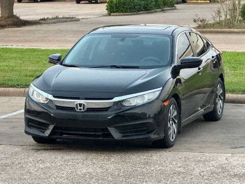 2016 Honda Civic for sale at Hadi Motors in Houston TX