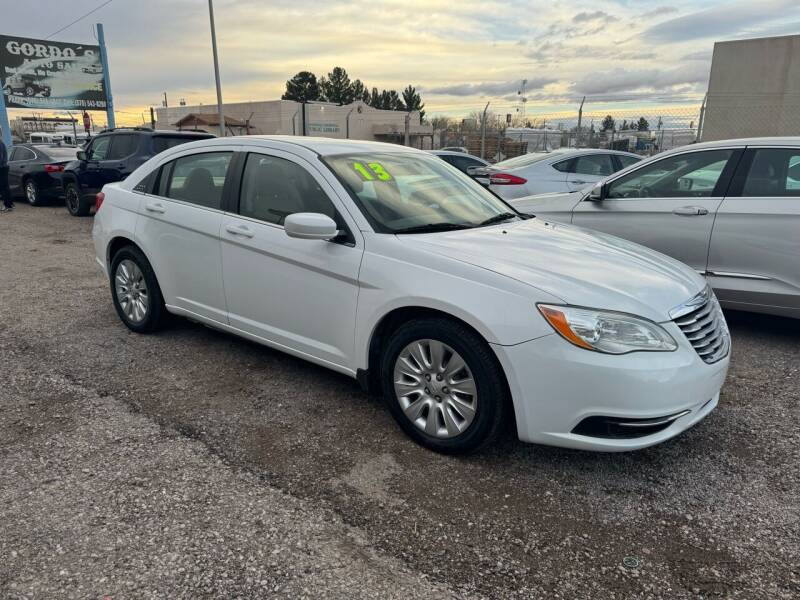 2013 Chrysler 200 for sale at Gordos Auto Sales in Deming NM
