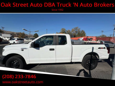 2017 Ford F-150 for sale at Oak Street Auto DBA Truck 'N Auto Brokers in Pocatello ID