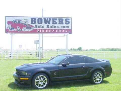2007 Ford Shelby GT500 for sale at BOWERS AUTO SALES in Mounds OK