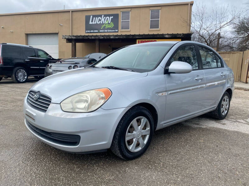 2007 Hyundai Accent for sale at LUCKOR AUTO in San Antonio TX