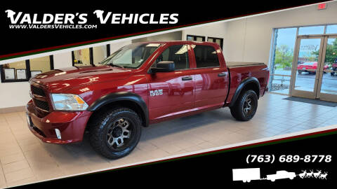2018 RAM 1500 for sale at VALDER'S VEHICLES in Hinckley MN