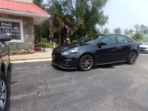 2016 Dodge Dart for sale at Pool Auto Sales Inc in Spencerport NY