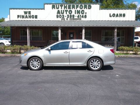 2014 Toyota Camry for sale at RUTHERFORD AUTO SALES in Fairfield TX