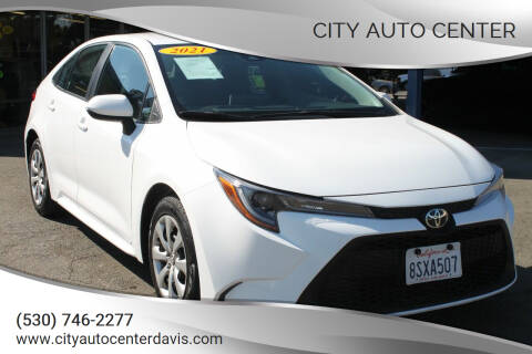 2021 Toyota Corolla for sale at City Auto Center in Davis CA