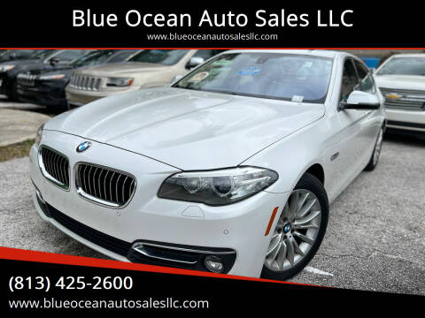 2014 BMW 5 Series for sale at Blue Ocean Auto Sales LLC in Tampa FL