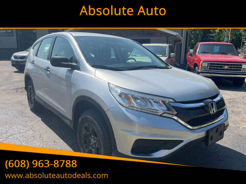 2016 Honda CR-V for sale at Absolute Auto in Baraboo WI