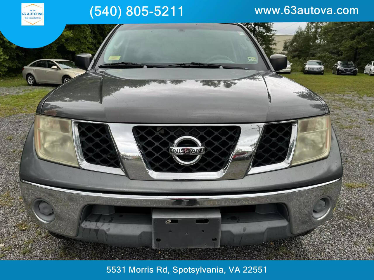 2007 Nissan Frontier for sale at 63 Auto Inc in Spotsylvania, VA